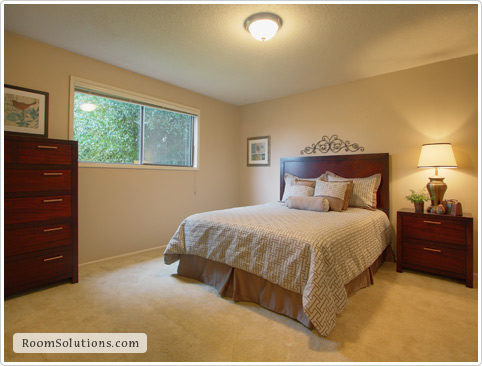 Home staging (occupied) by Room Solutions Staging in Portland, OR